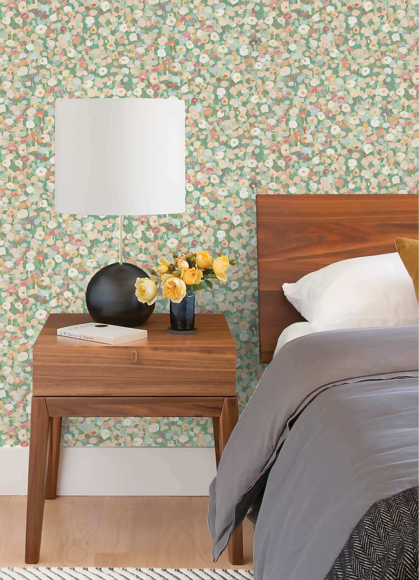 A-Street Prints Portofino Prato Floral Wallpaper - Pastel