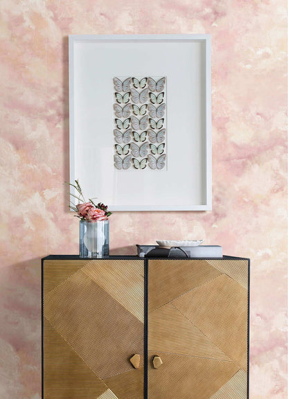 A-Street Prints Portofino Aria Abstract Wallpaper - Pink
