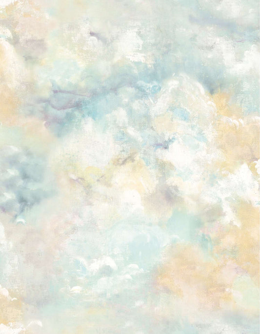 A-Street Prints Portofino Aria Abstract Wallpaper - Aquamarine