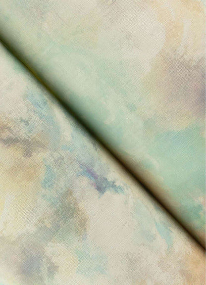 A-Street Prints Portofino Aria Abstract Wallpaper - Aquamarine