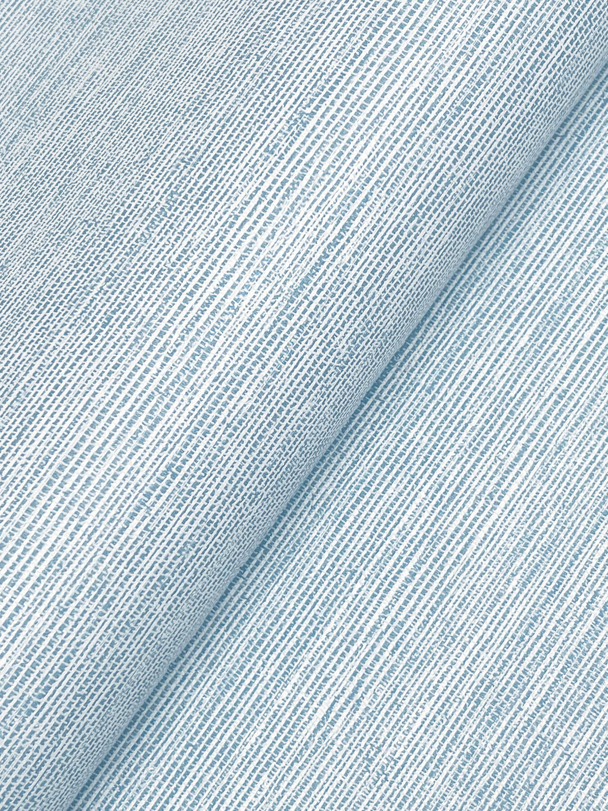 A-Street Prints Kaleidoscope Agave Faux Grasscloth Wallpaper Sample - Blue