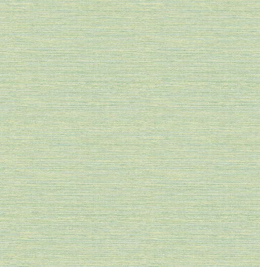 A-Street Prints Kaleidoscope Agave Faux Grasscloth Wallpaper - Green