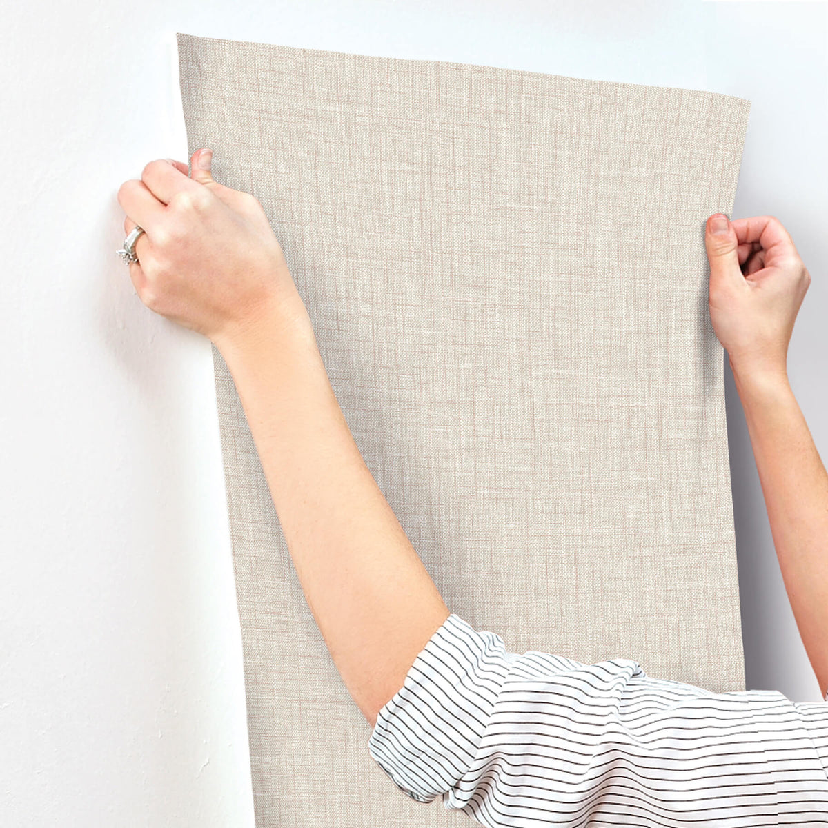 A-Street Prints Kaleidoscope Lanister Wallpaper Sample - Taupe