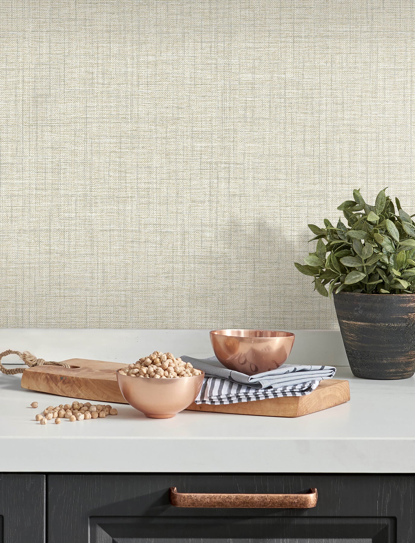 A-Street Prints Kaleidoscope Lanister Wallpaper Sample - Olive