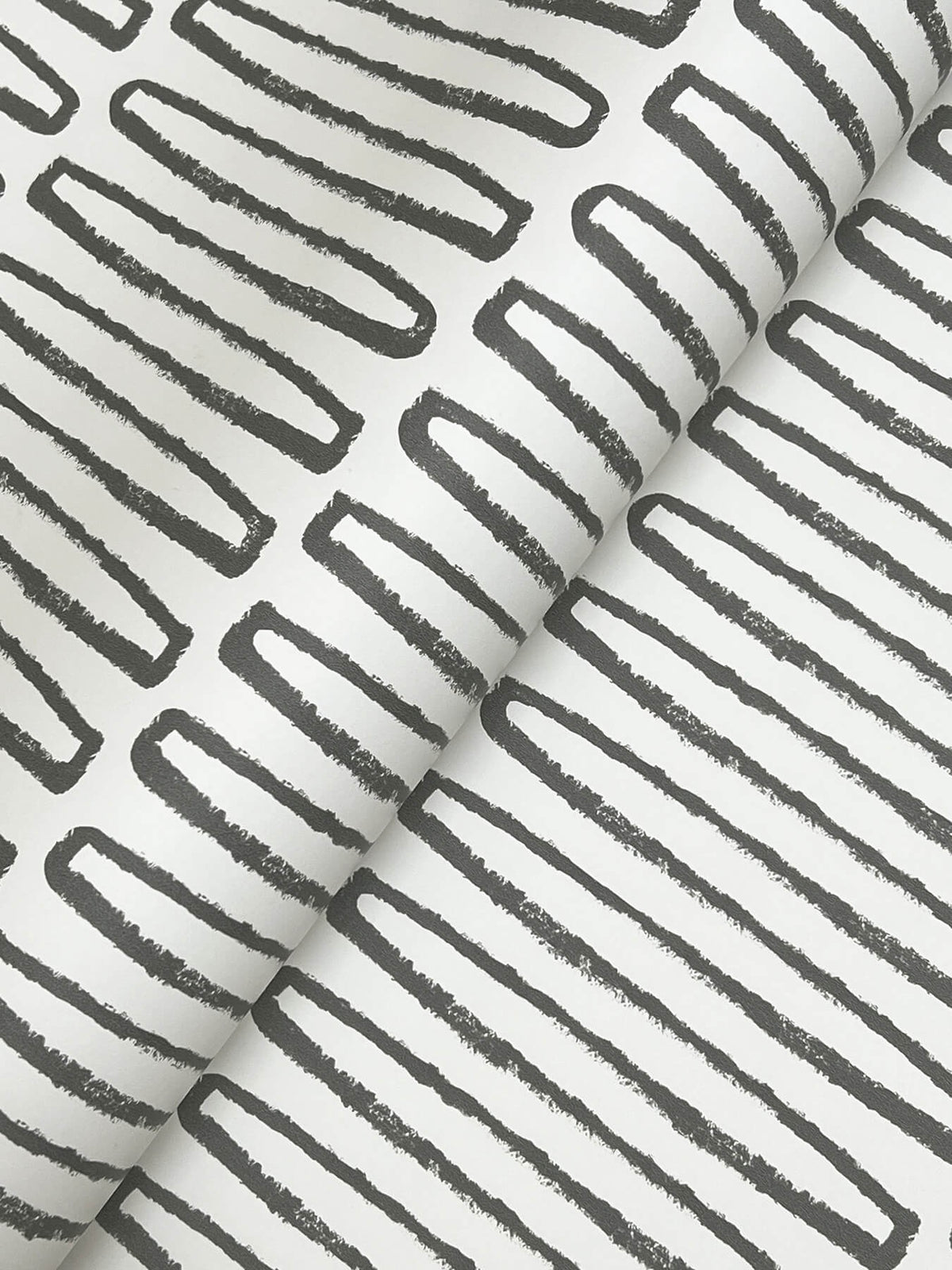 A-Street Prints Kaleidoscope Lars Wallpaper Sample - Charcoal