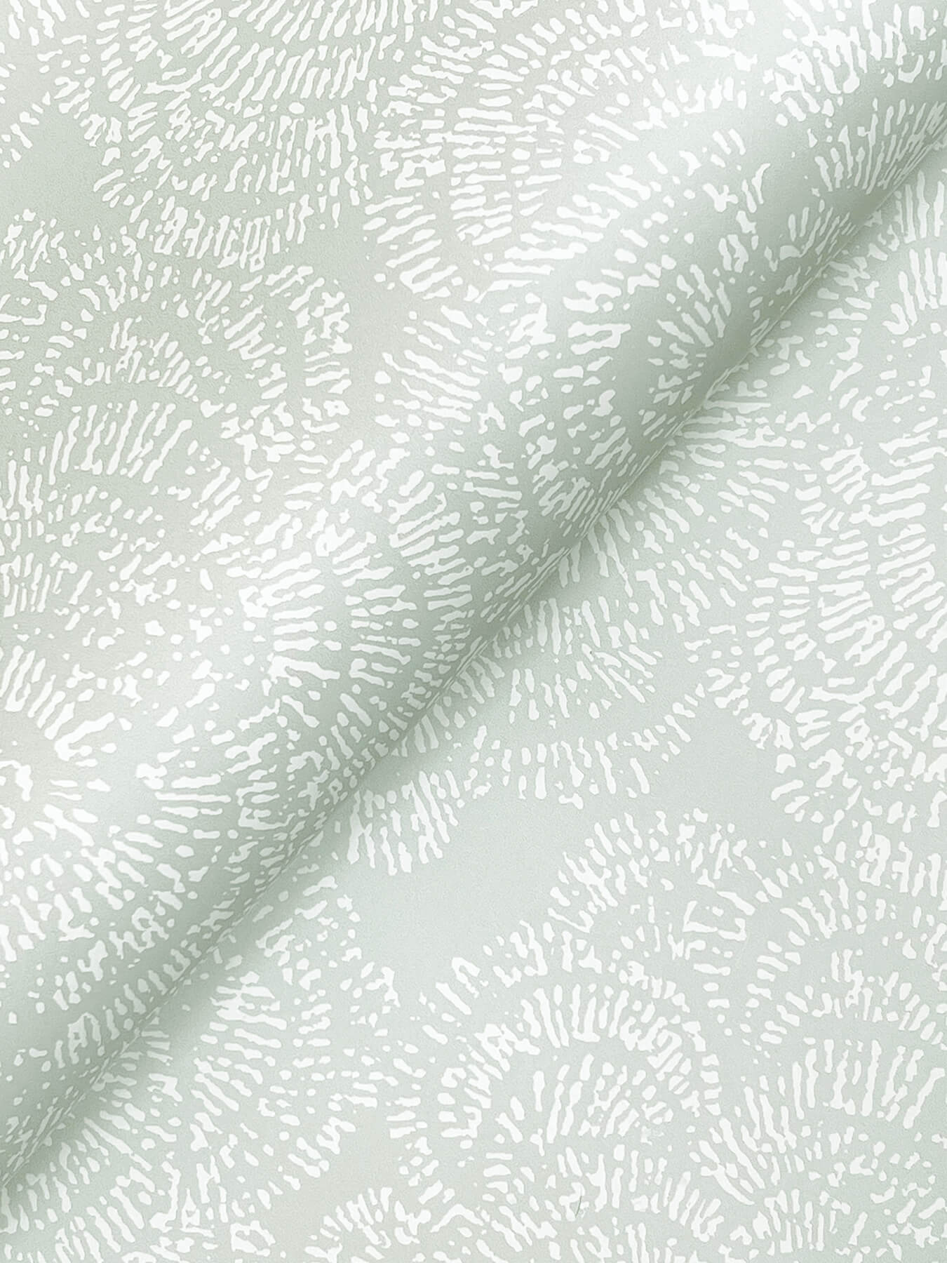 A-Street Prints Kaleidoscope Ambroise Floral Wallpaper Sample - Seafoam