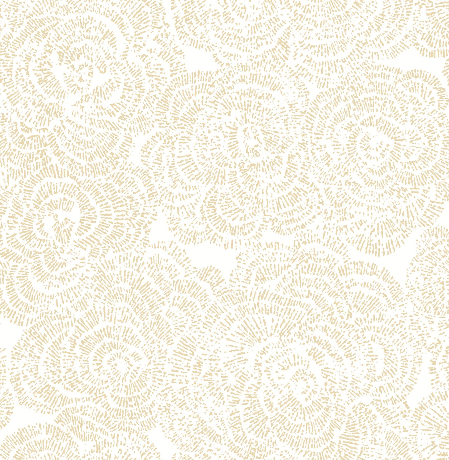 A-Street Prints Kaleidoscope Ambroise Floral Wallpaper Sample - Butter