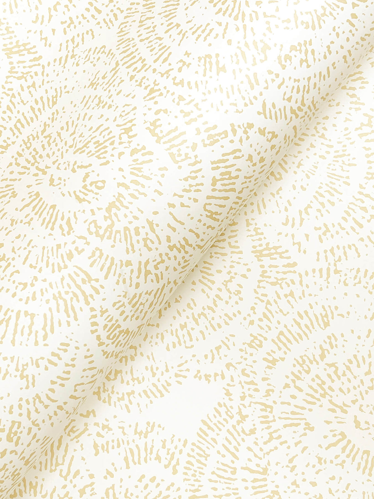 A-Street Prints Kaleidoscope Ambroise Floral Wallpaper Sample - Butter