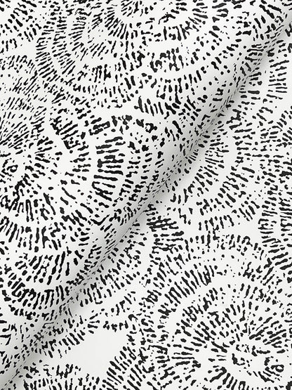 A-Street Prints Kaleidoscope Ambroise Floral Wallpaper Sample - Black