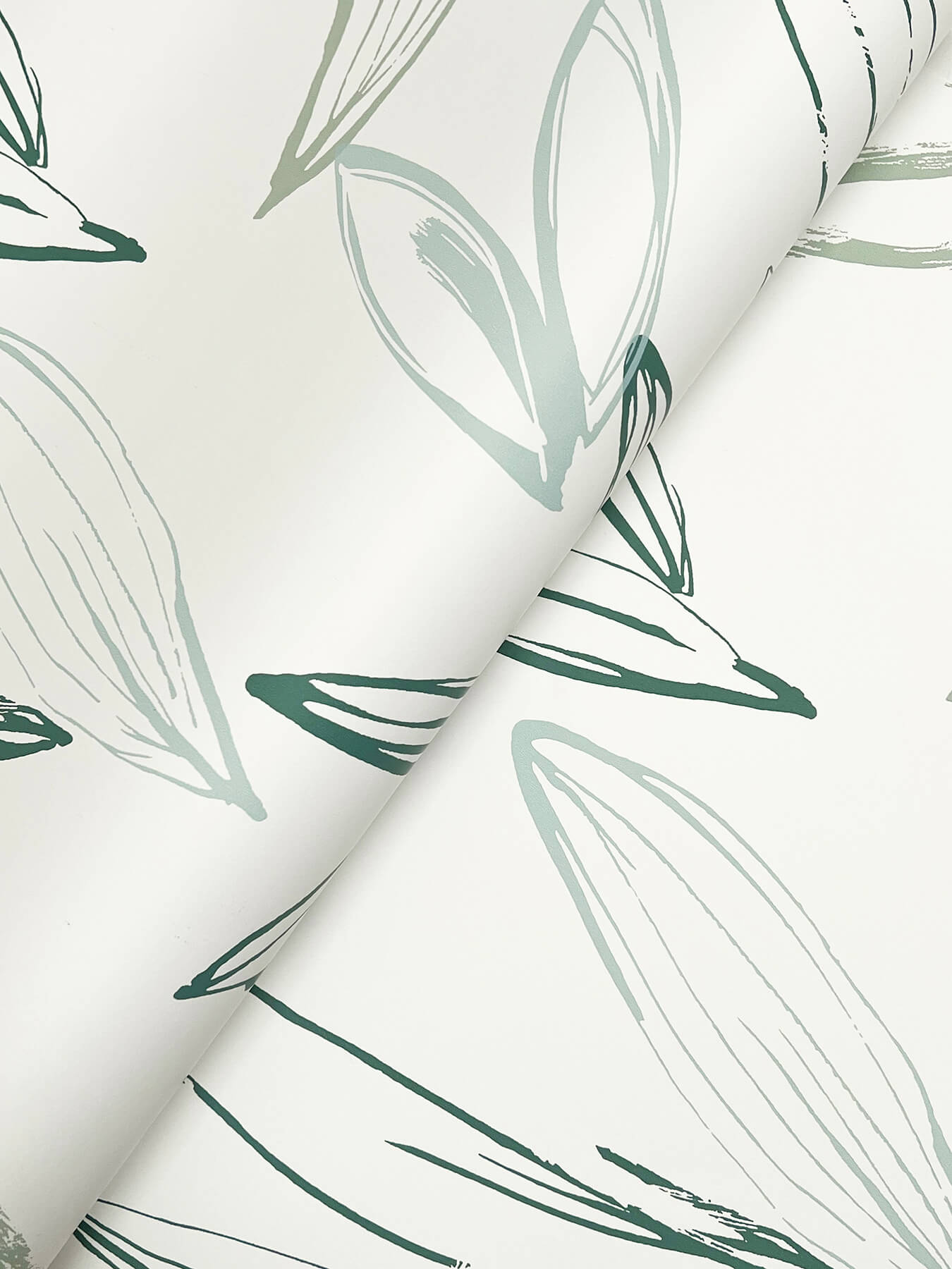A-Street Prints Kaleidoscope Kenia Leaf Wallpaper - Green