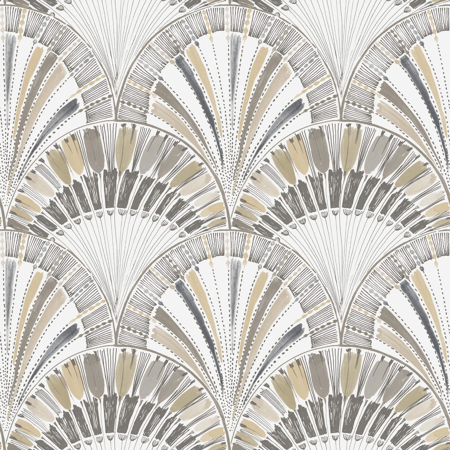 A-Street Prints Kaleidoscope Myla Wallpaper Sample - Neutral
