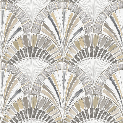 A-Street Prints Kaleidoscope Myla Wallpaper Sample - Neutral