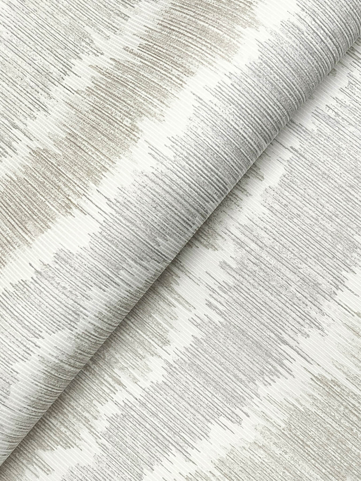 A-Street Prints Kaleidoscope Wiggle Wallpaper Sample - Grey
