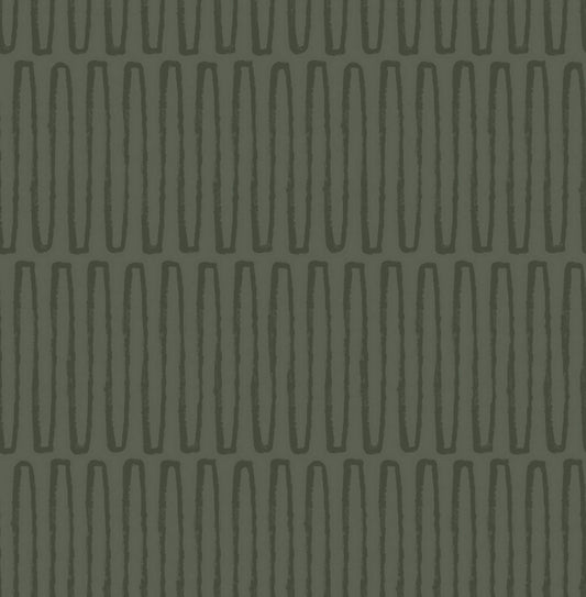 A-Street Prints Kaleidoscope Lars Wallpaper - Green