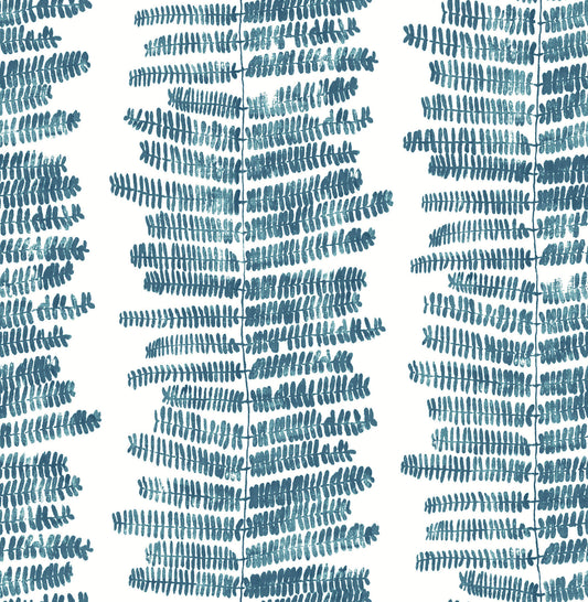 A-Street Prints Kaleidoscope Lumis Wallpaper - Blue