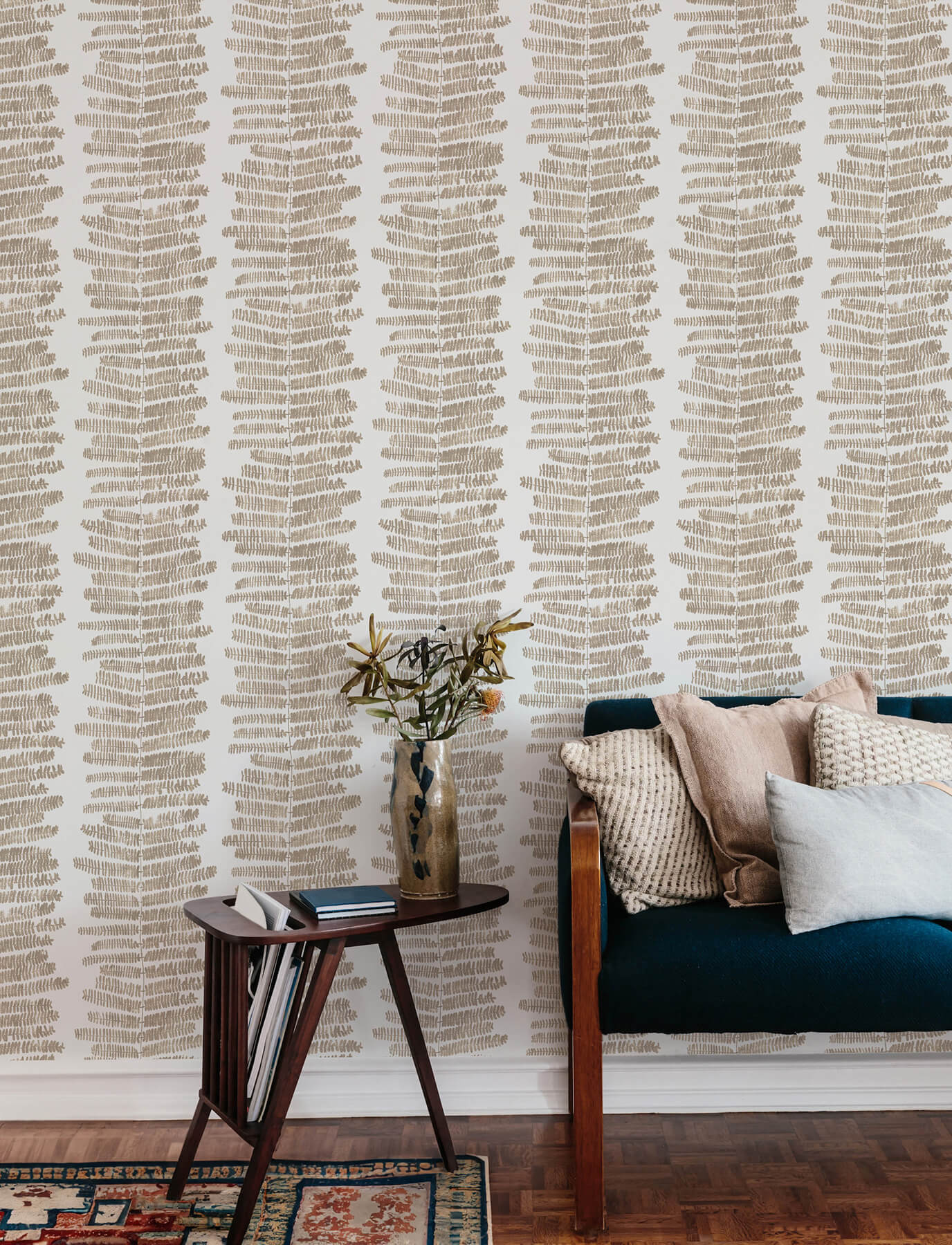 A-Street Prints Kaleidoscope Lumis Wallpaper Sample - Taupe