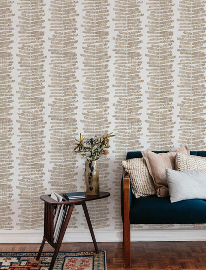 A-Street Prints Kaleidoscope Lumis Wallpaper Sample - Taupe