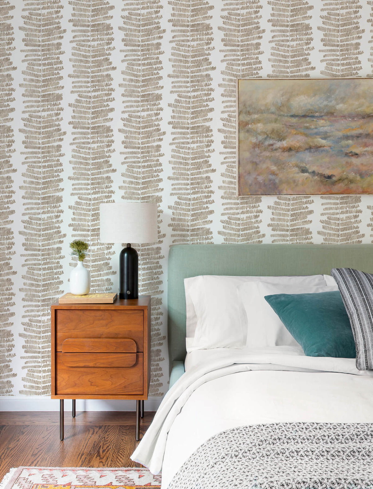 A-Street Prints Kaleidoscope Lumis Wallpaper Sample - Taupe