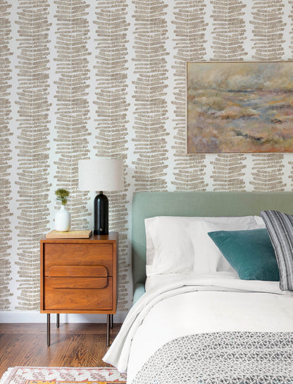 A-Street Prints Kaleidoscope Lumis Wallpaper Sample - Taupe