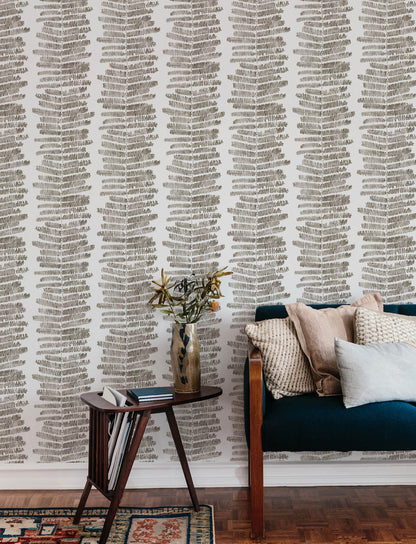 A-Street Prints Kaleidoscope Lumis Wallpaper Sample - Grey