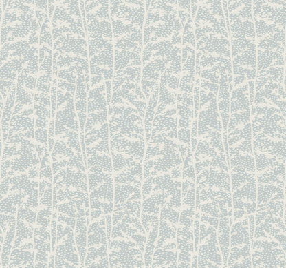 A-Street Prints Kaleidoscope Layton Vines Wallpaper Sample - Light Blue