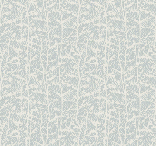 A-Street Prints Kaleidoscope Layton Vines Wallpaper - Light Blue