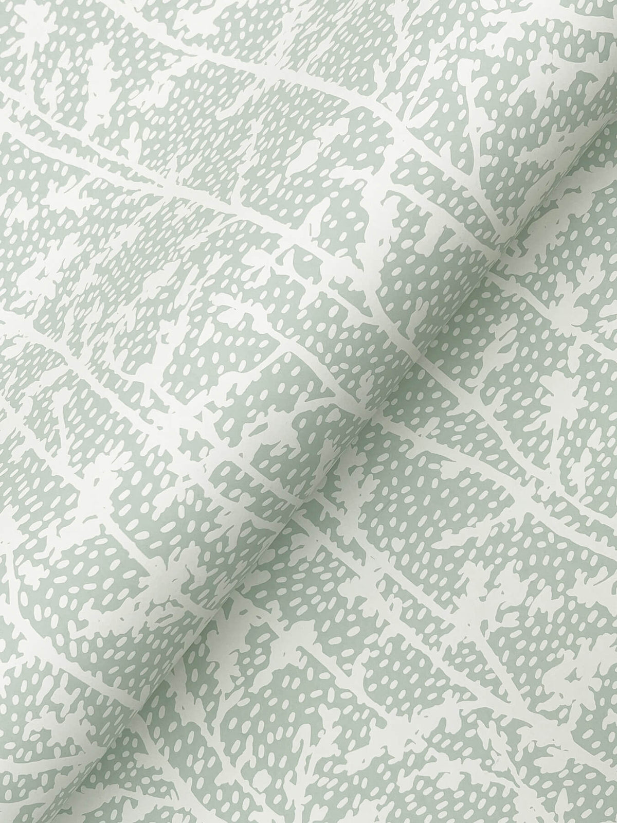 A-Street Prints Kaleidoscope Layton Vines Wallpaper Sample - Sage