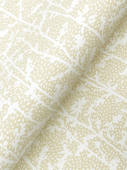 A-Street Prints Kaleidoscope Layton Vines Wallpaper Sample - Butter