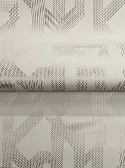 A-Street Prints Moderne Deco Franz Geometric Wallpaper - Dove