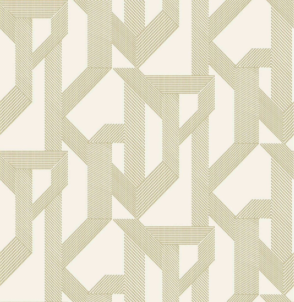 A-Street Prints Moderne Deco Franz Wallpaper Sample - Gold