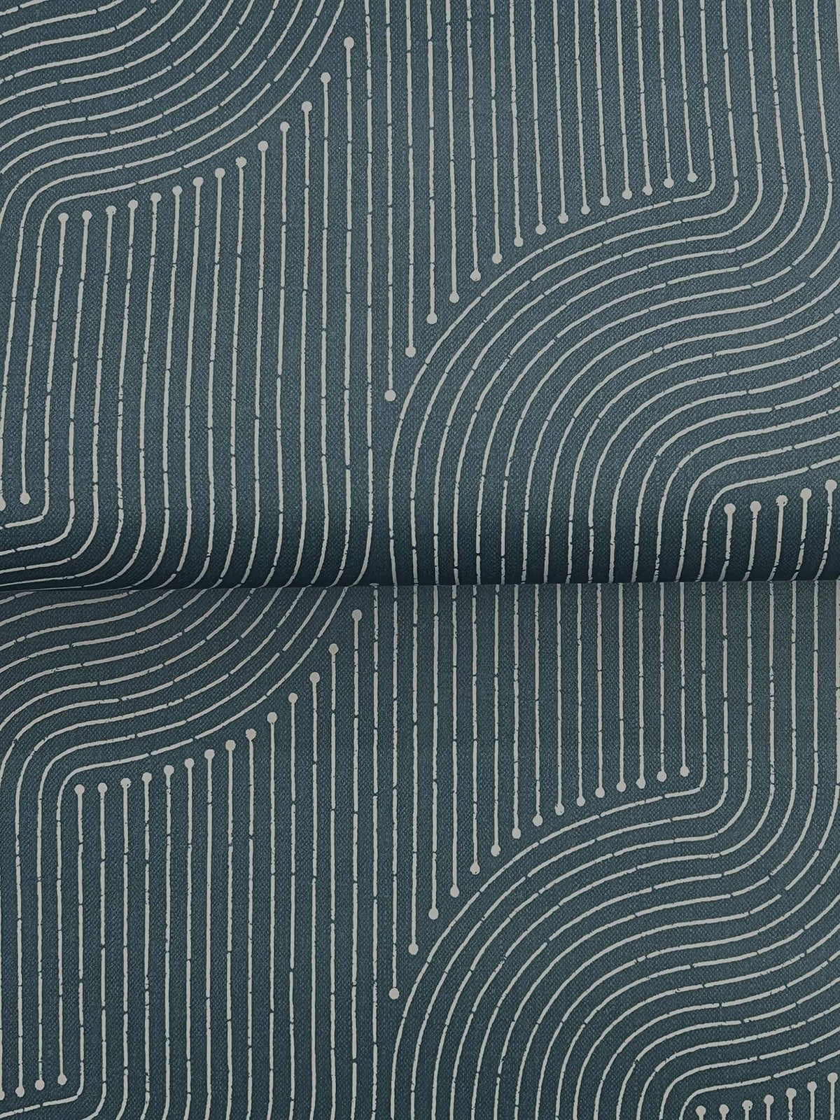 A-Street Prints Moderne Deco Braddock Wallpaper - Teal