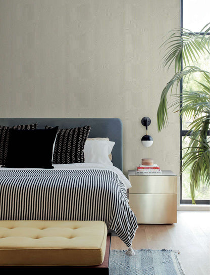 A-Street Prints Moderne Deco Braddock Wallpaper Sample - Gold
