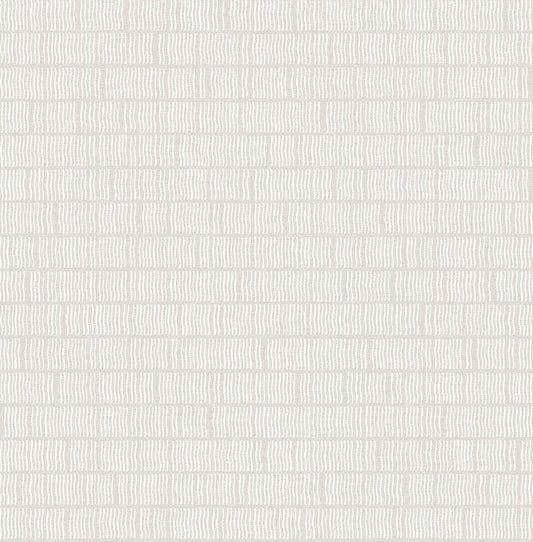 A-Street Prints Moderne Deco Collis Stripe Wallpaper - Dove