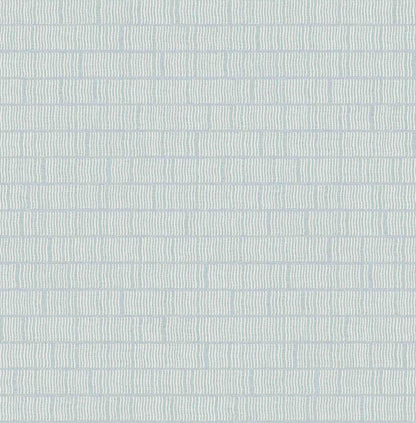 A-Street Prints Moderne Deco Collis Stripe Wallpaper - Sky Blue
