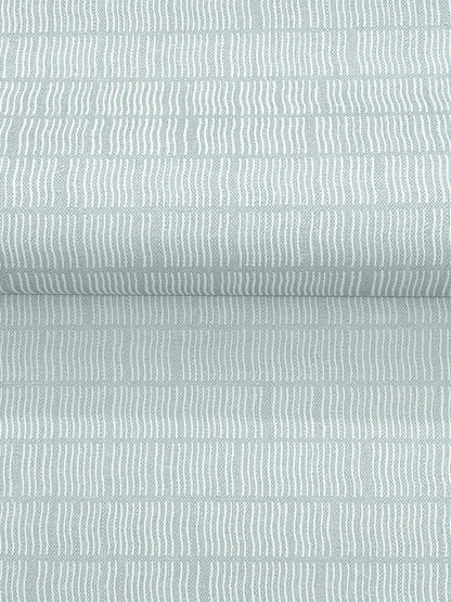 A-Street Prints Moderne Deco Collis Stripe Wallpaper - Sky Blue