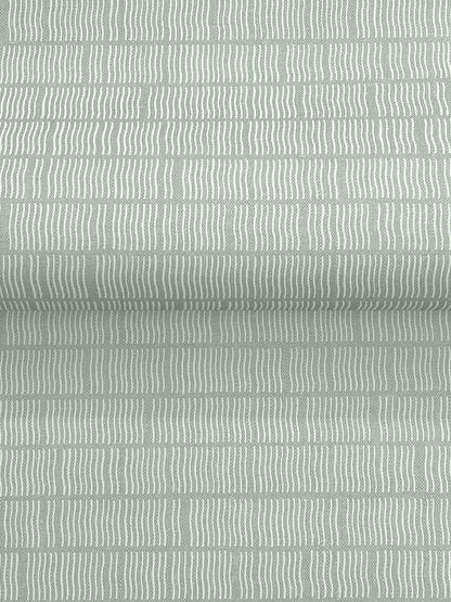 A-Street Prints Moderne Deco Collis Stripe Wallpaper - Green