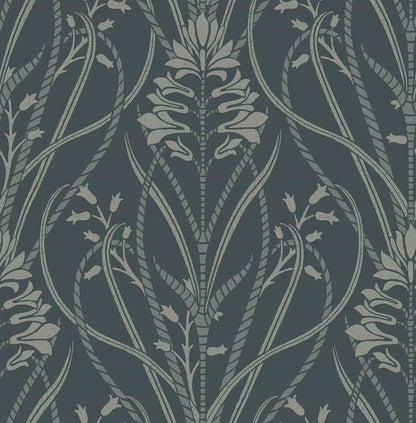 A-Street Prints Moderne Deco Rosalind Wallpaper - Teal