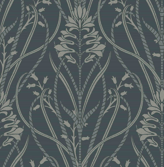 A-Street Prints Moderne Deco Rosalind Wallpaper - Teal