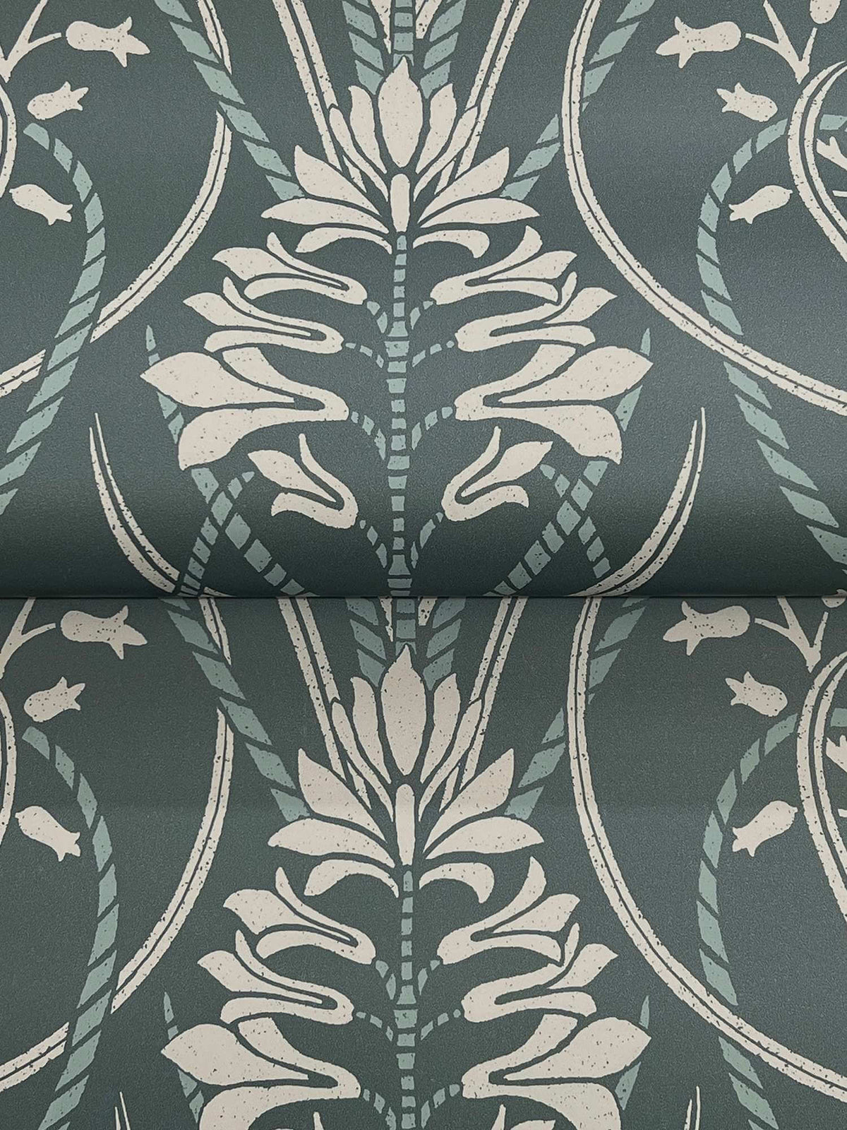 A-Street Prints Moderne Deco Rosalind Wallpaper - Teal