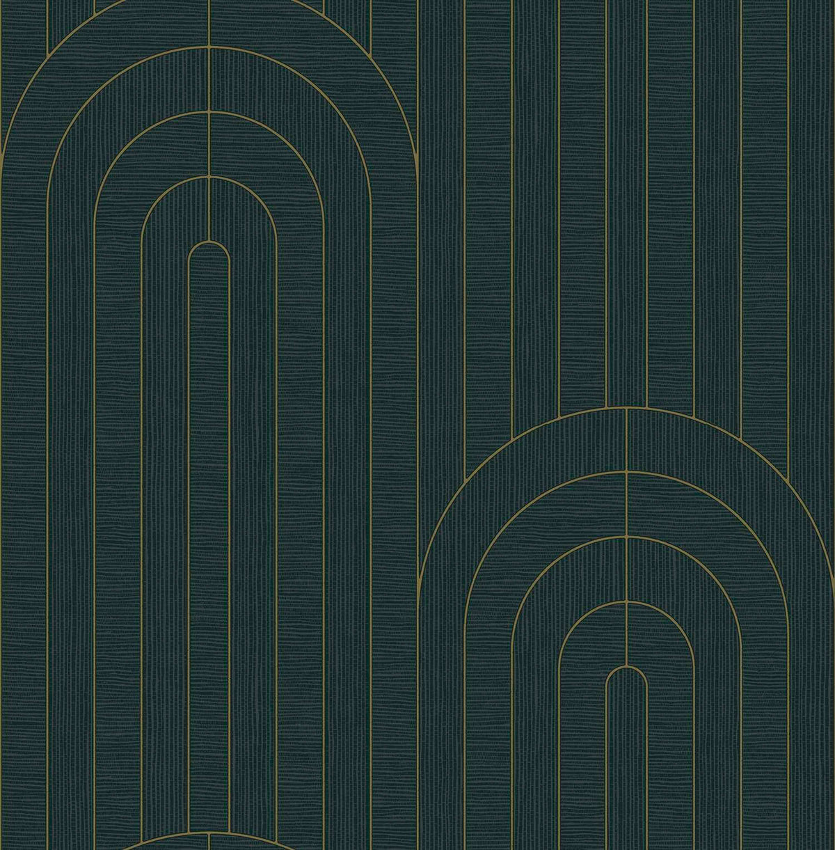 A-Street Prints Moderne Deco Declan Wallpaper Sample - Teal