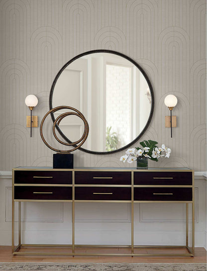 A-Street Prints Moderne Deco Declan Wallpaper Sample - Neutral