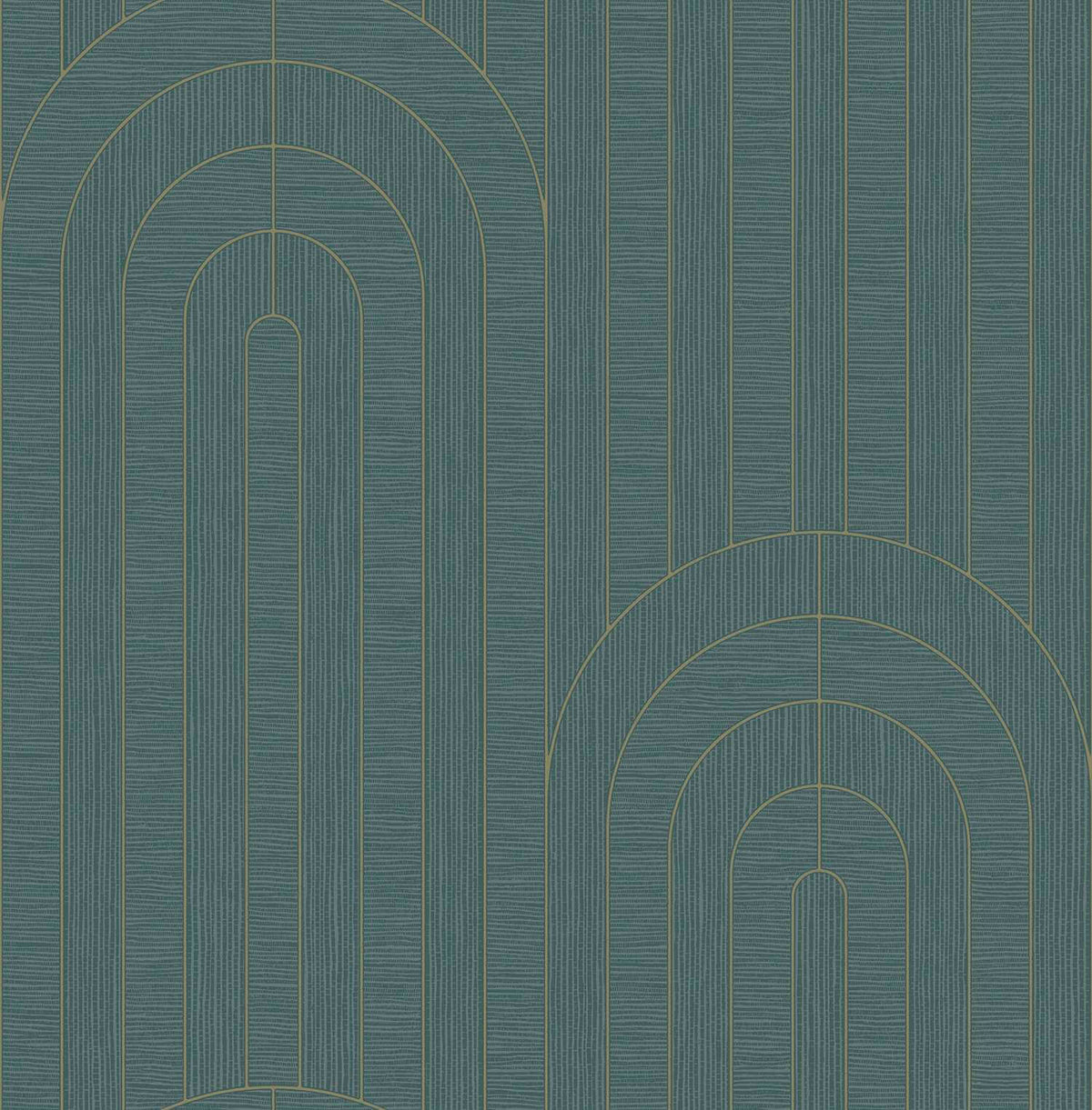 A-Street Prints Moderne Deco Declan Wallpaper Sample - Turquoise