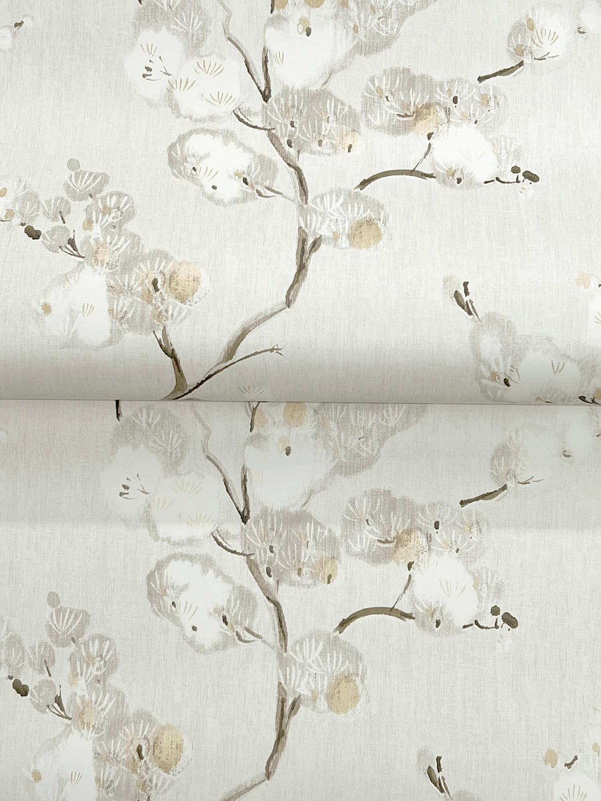 A-Street Prints Moderne Deco Bliss Blossom Wallpaper - Honey