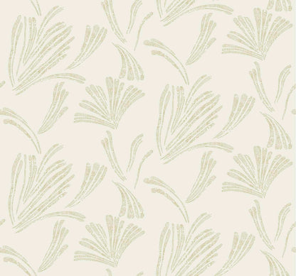 A-Street Prints Moderne Deco Ermine Wallpaper Sample - Gold