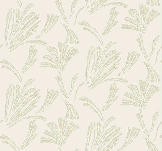 A-Street Prints Moderne Deco Ermine Wallpaper - Gold