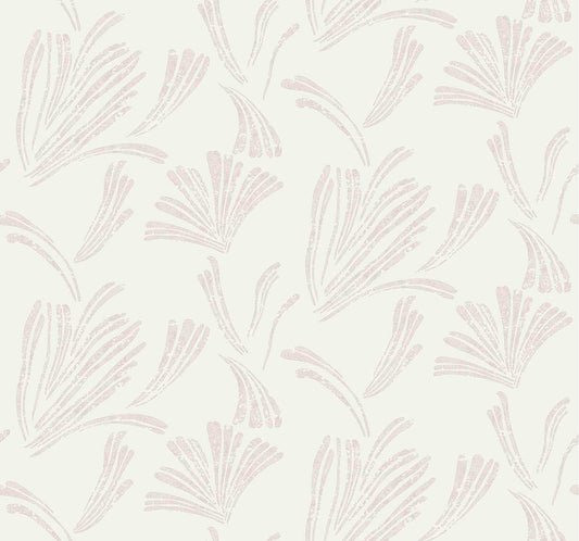 A-Street Prints Moderne Deco Ermine Wallpaper - Blush