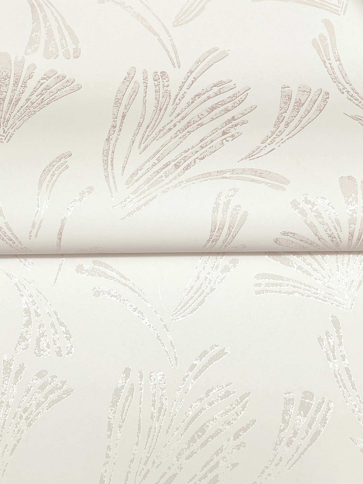 A-Street Prints Moderne Deco Ermine Wallpaper Sample - Blush