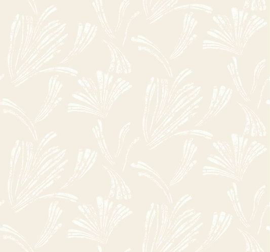 A-Street Prints Moderne Deco Ermine Wallpaper - Dove