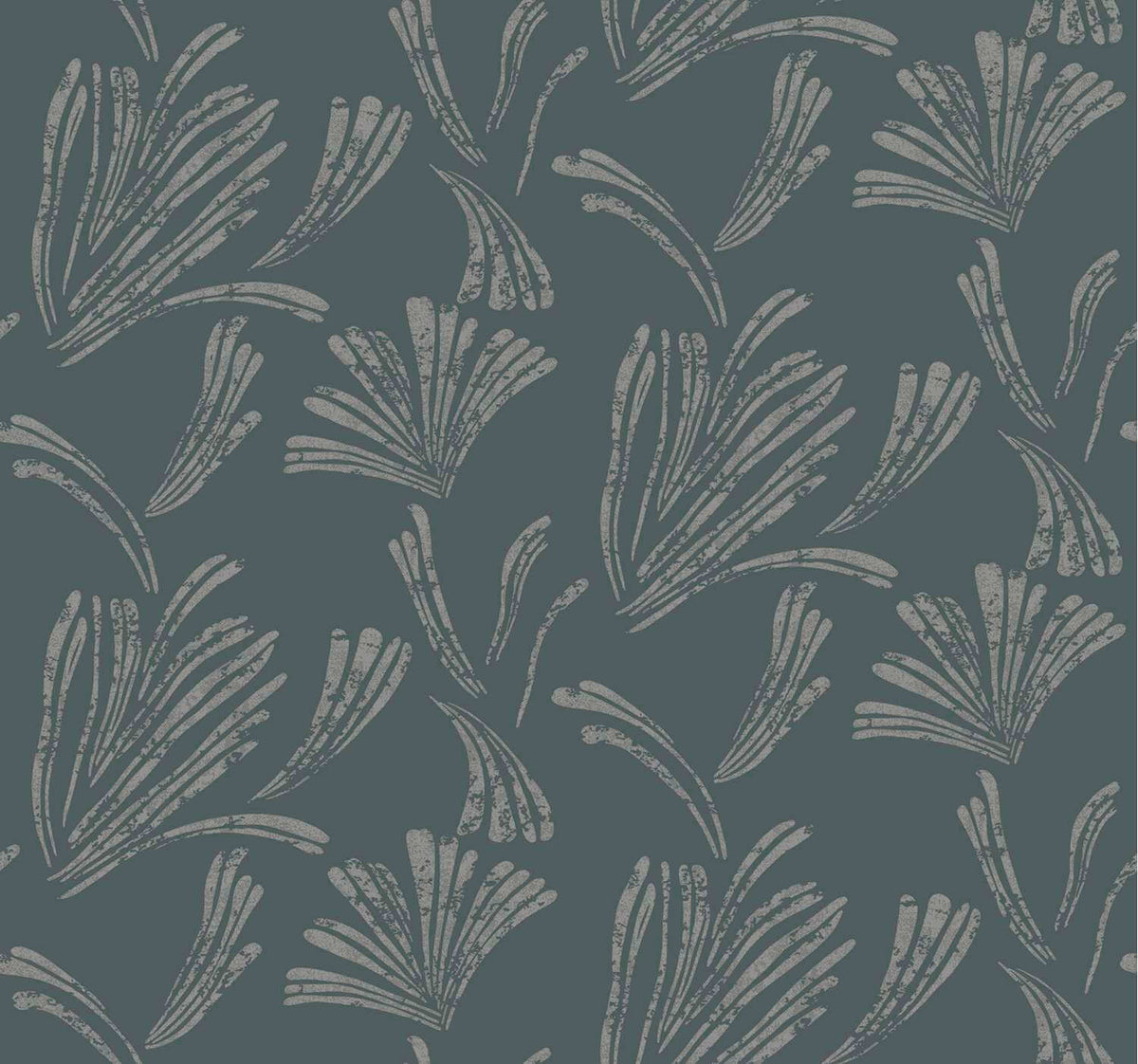 A-Street Prints Moderne Deco Ermine Wallpaper Sample - Teal