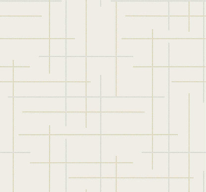 A-Street Prints Moderne Deco Wylie Wallpaper Sample - Metallic